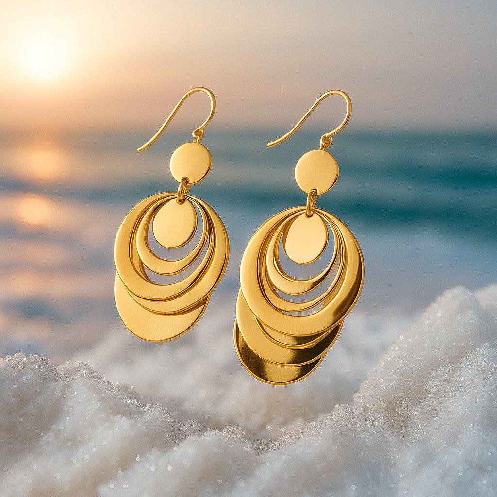 Wave | 925 Silver Circles of Light
