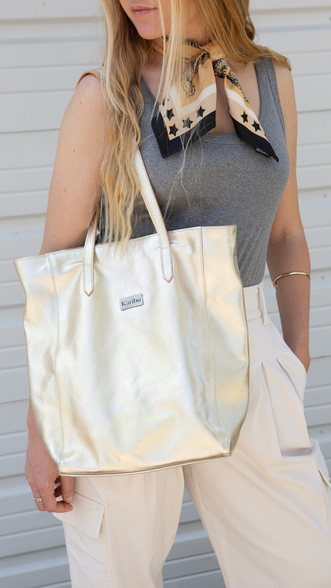 Jacinta Luxe Gold Wallet