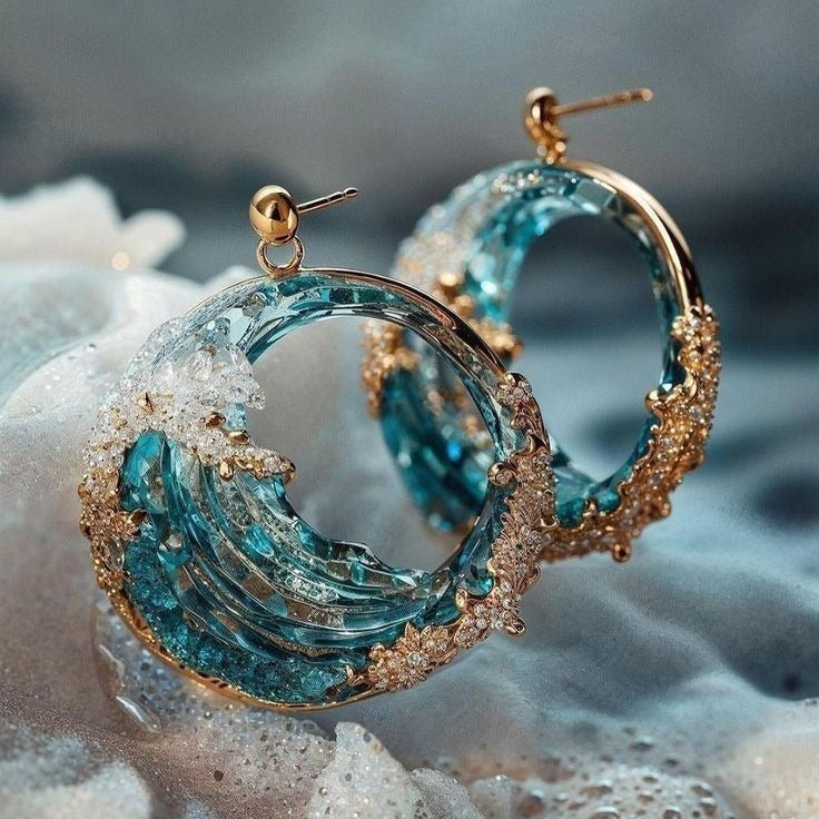Vanessa | Ocean Tempest Earrings