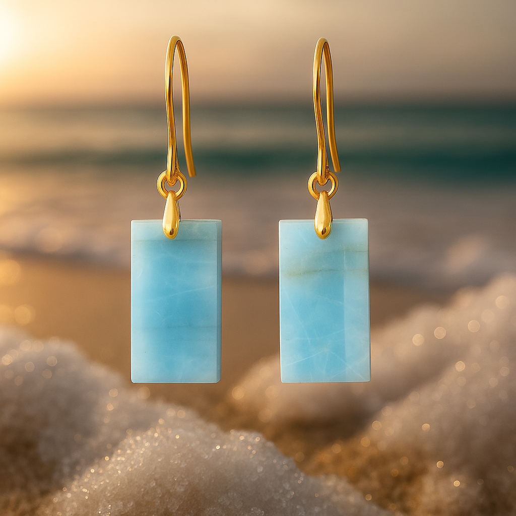 Marisea – Sapphire Blue Crystal Earrings