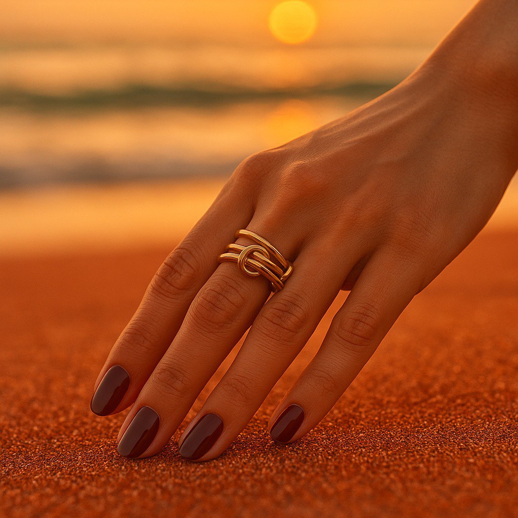 Salacia | Elegant Golden Ring