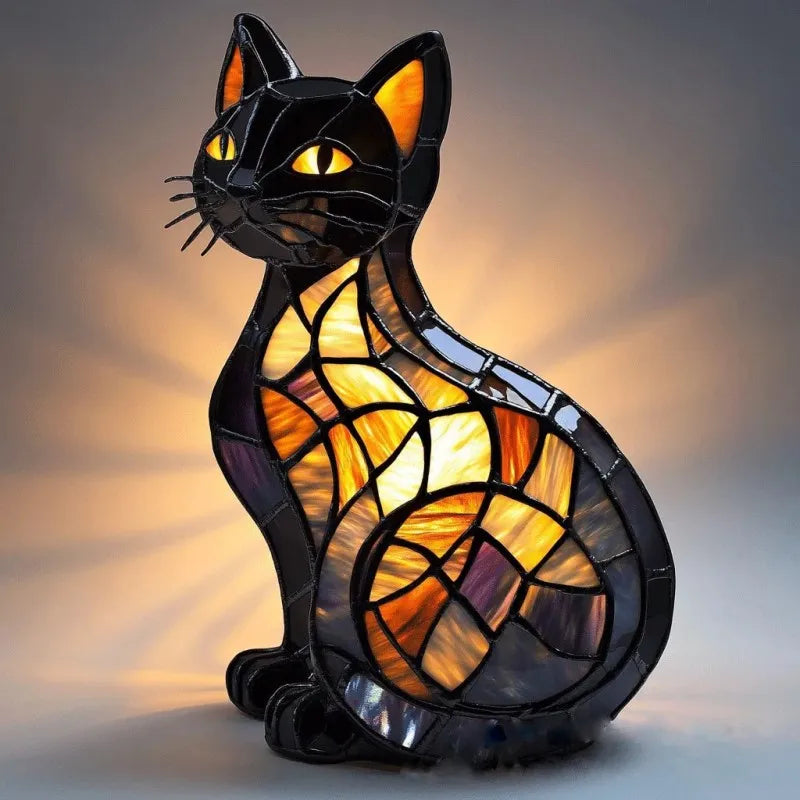Glowing Midnight Feline