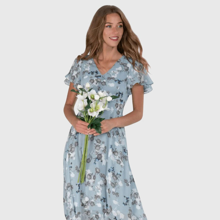 Alanna - Women's Elegant Summer Maxi Dress