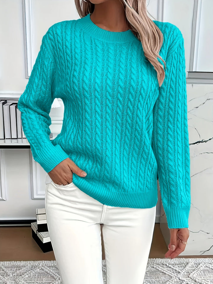 Antonella - Relaxed Fit Round Neck Sweater