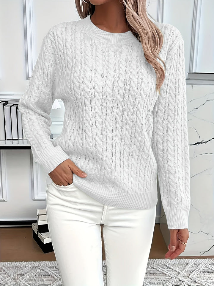 Antonella - Relaxed Fit Round Neck Sweater