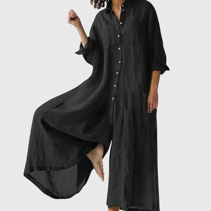 Chanel - Classic Button-Up Jumpsuit