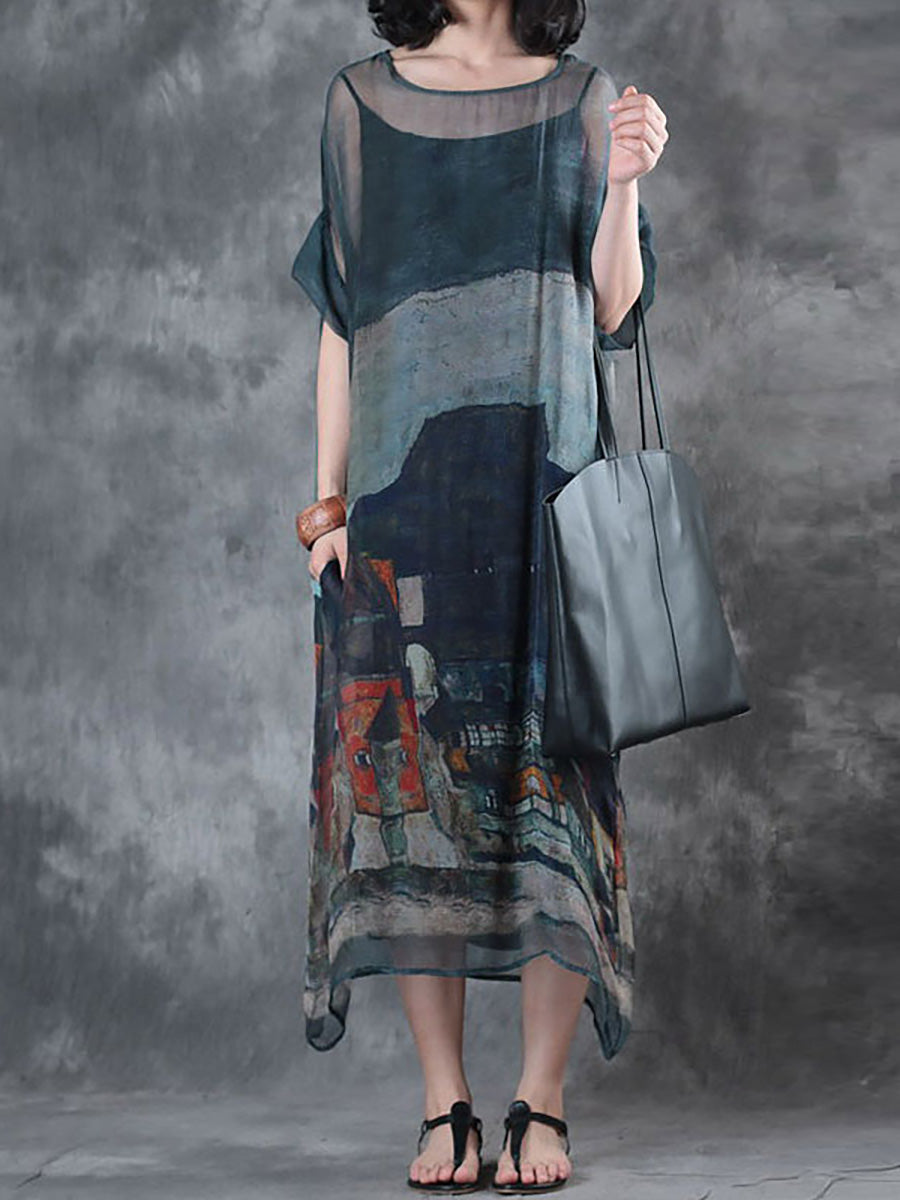 Classic Midi Dress by Edelgard
