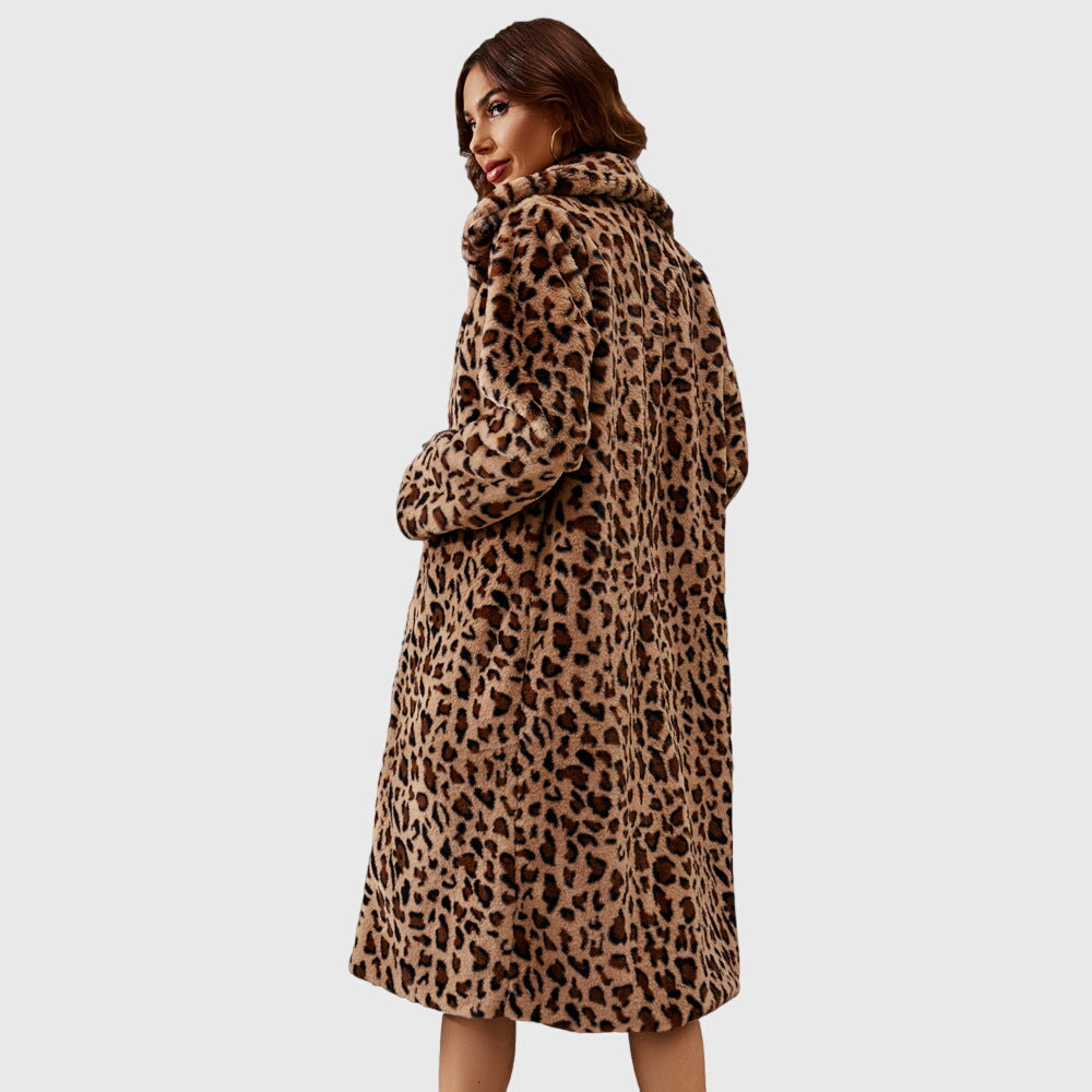 Candice - Leopard Print Winter Jacket