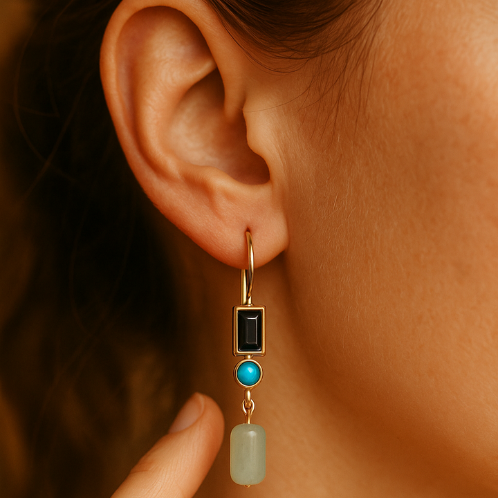 Cordula | Sleek Drop Earrings