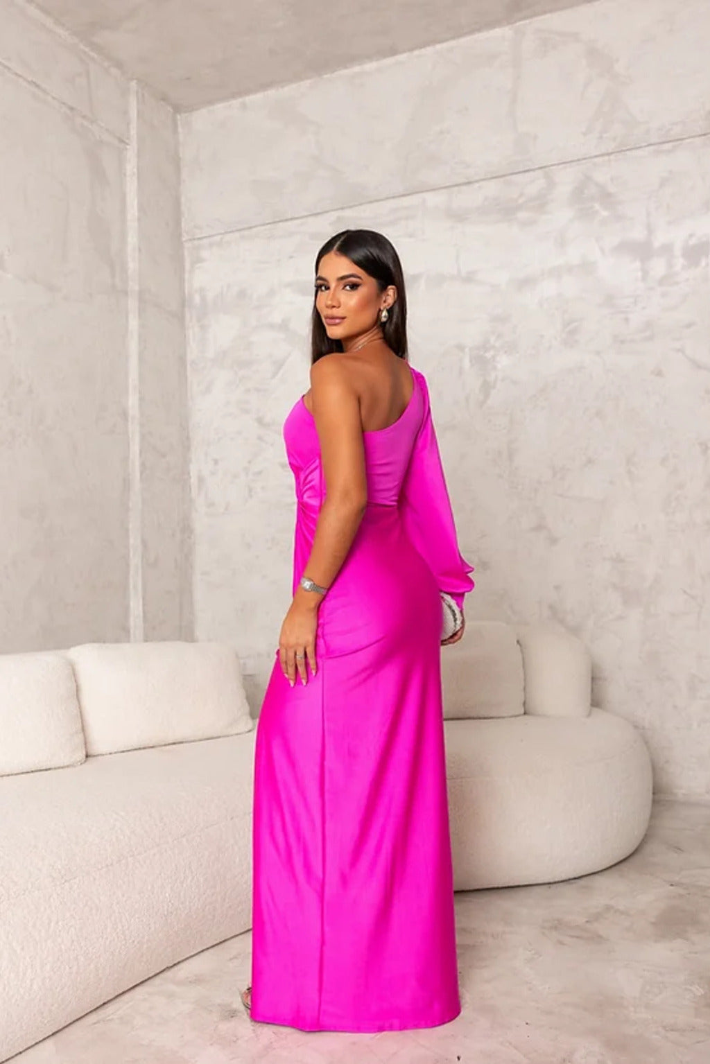 Ada | Elegant Draped Glam Gown