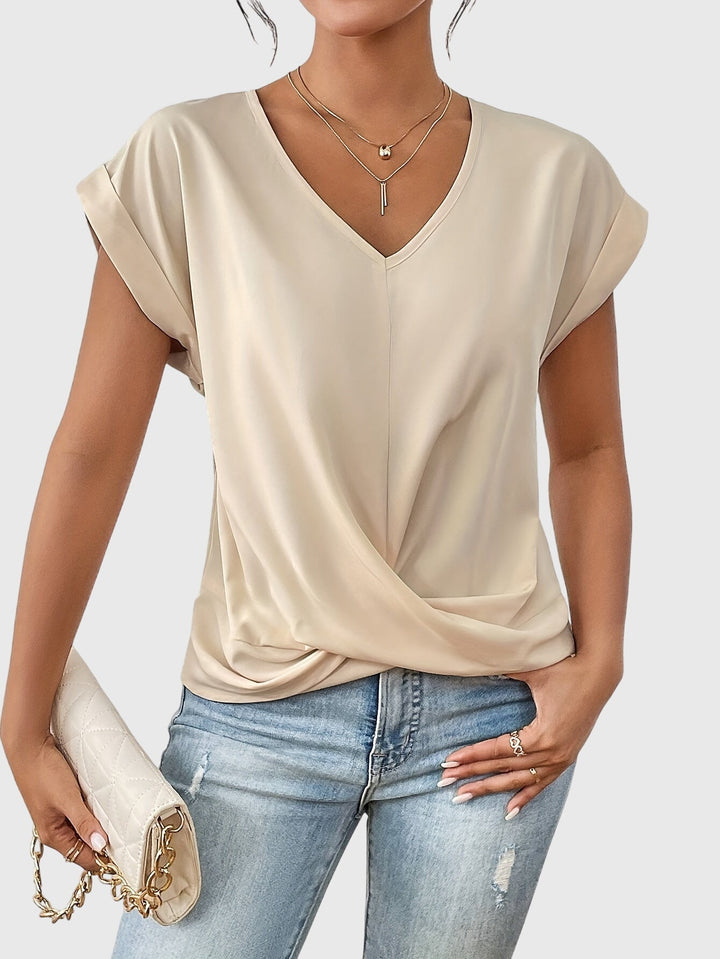 Blakely - Relaxed V-Neck Top