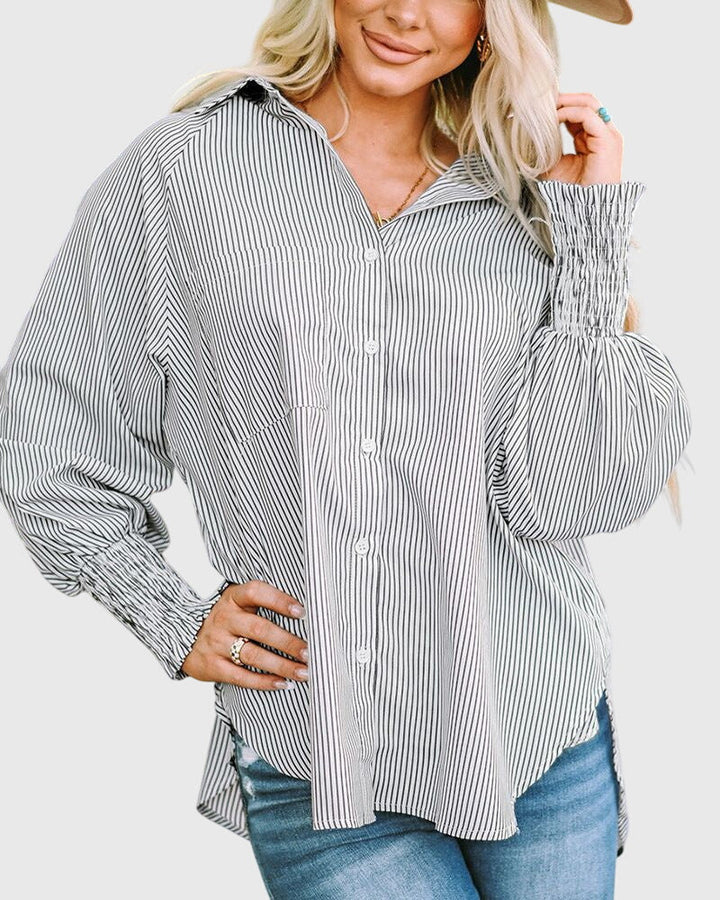 Blaine - Extra Large Striped Shirt
