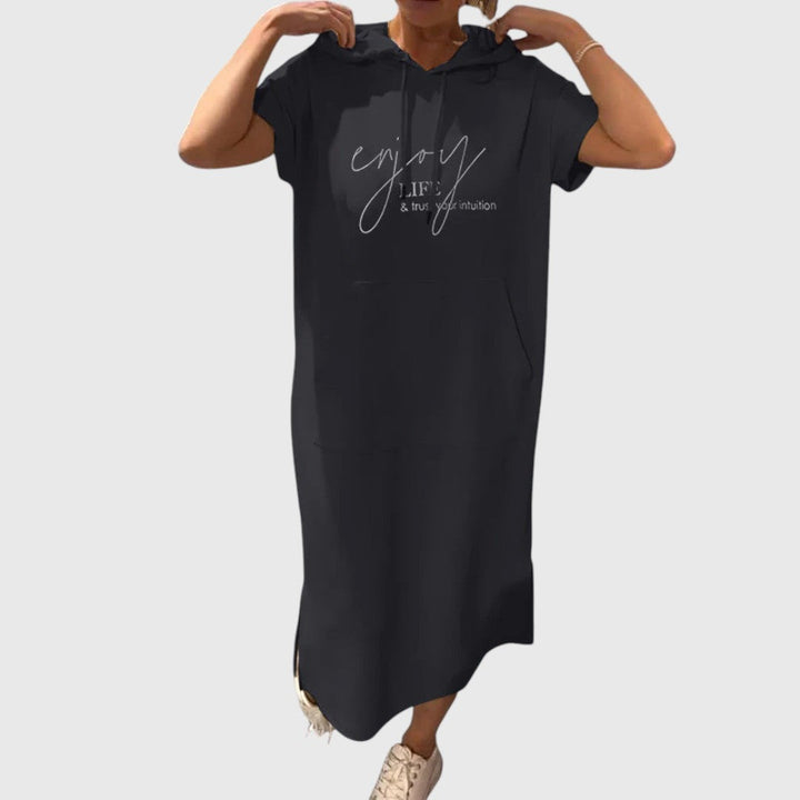 Angela - Relaxed Hoodie Dress