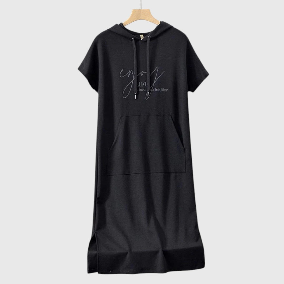 Angela - Relaxed Hoodie Dress