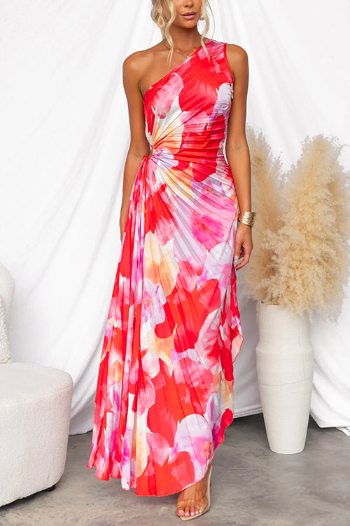 Amber - Boldly Printed Dress
