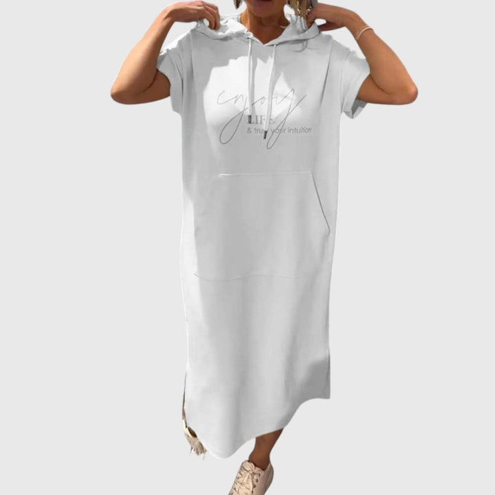 Angela - Relaxed Hoodie Dress
