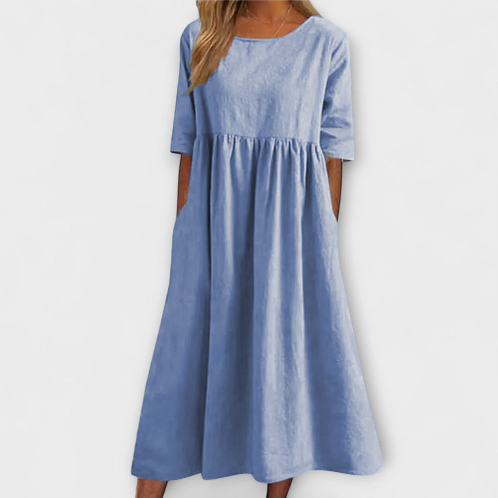 Anja - Flattering Tummy-Enhancing Dress