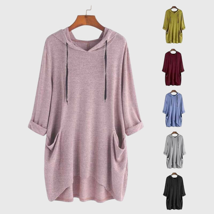 Annette - Cozy Hooded Tunic
