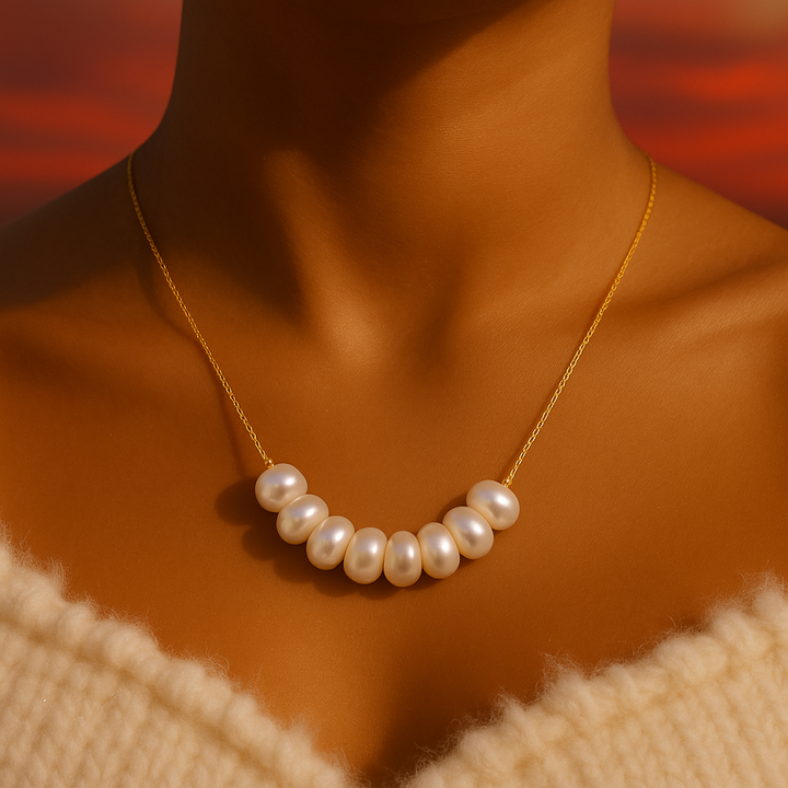 Thalia | Lucenti Pearl Pendant Necklace