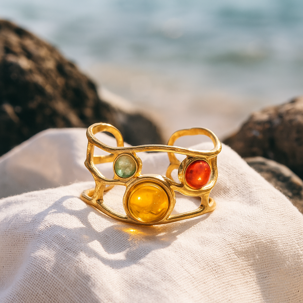 Rain: Golden Sun's Orbiting Rings