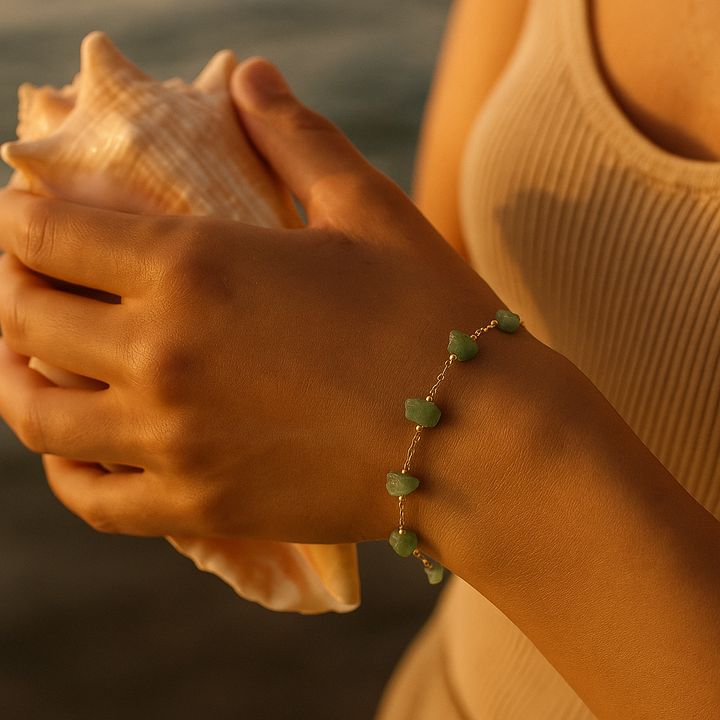 Dahlia | Aqua-Inspired Bracelet