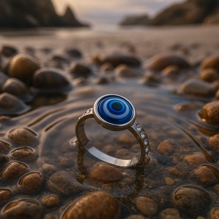 Cascade Silver Wave Ring