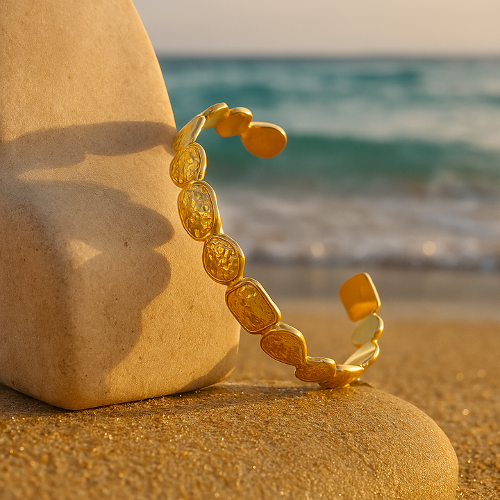 Ariel | Reflections of Golden Sand
