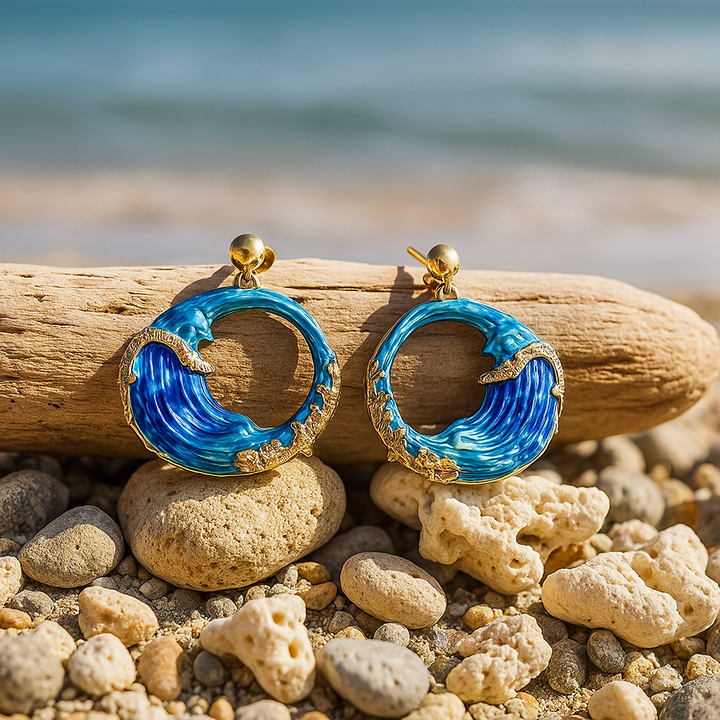 Nereida | Artisan Hand-Painted Wave