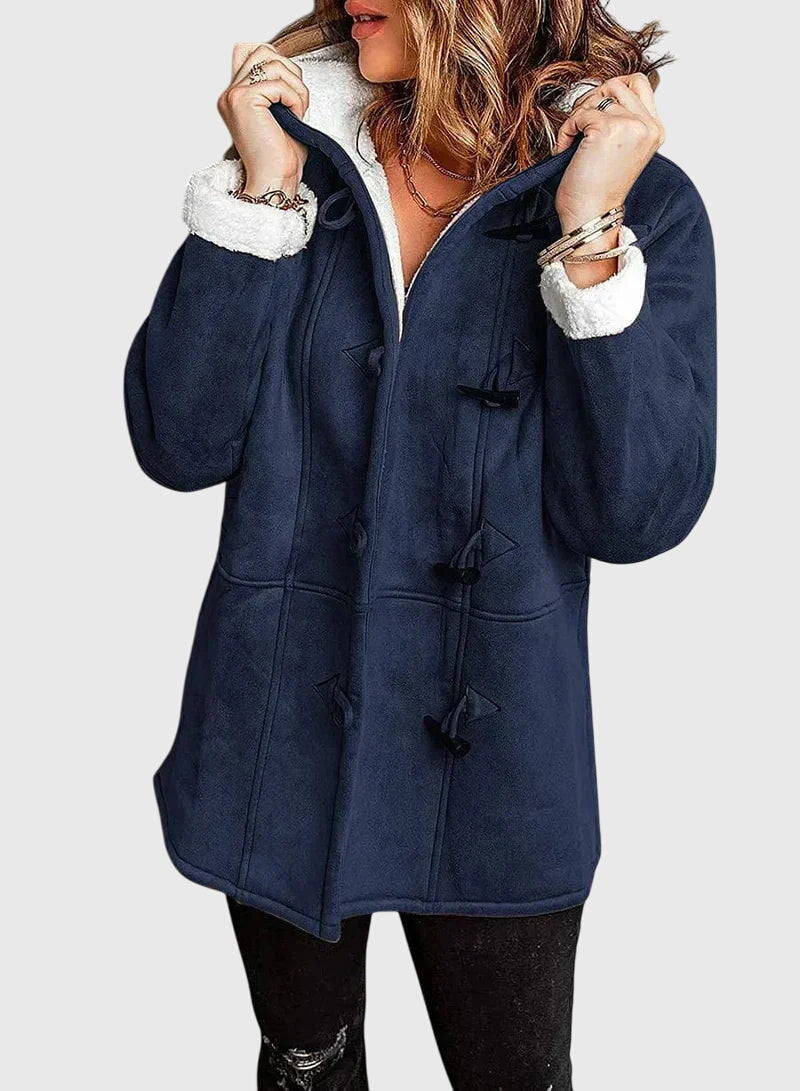 Charlotte - Cozy Hooded Fleece Jacket