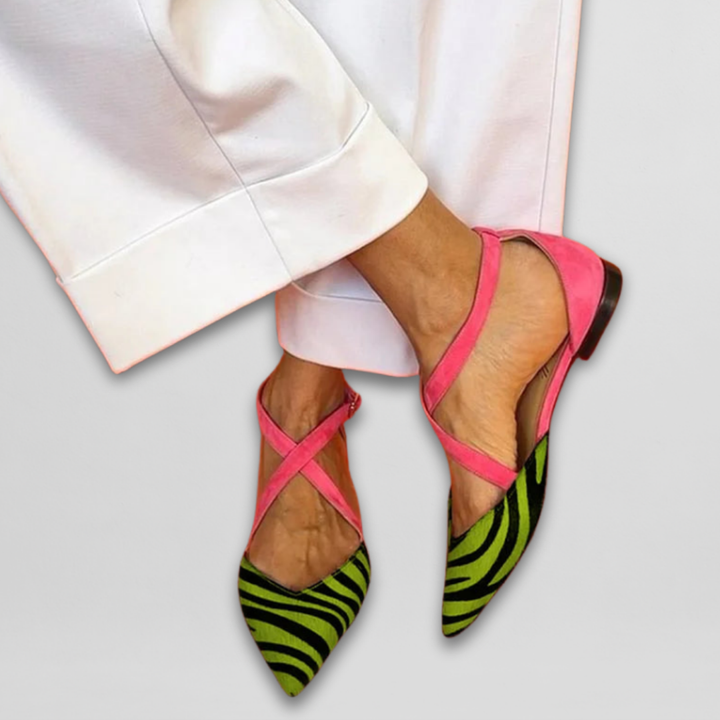 Isla™ | Ballet Flats with Strap