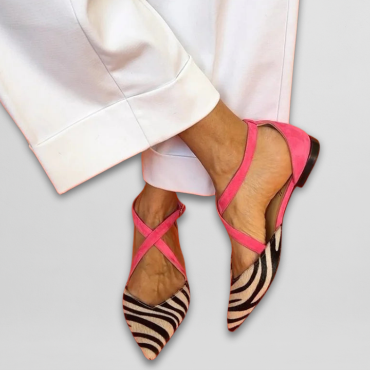 Isla™ | Ballet Flats with Strap