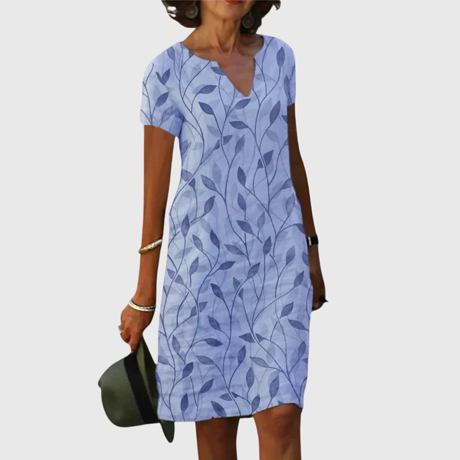 Carol - Relaxed V-Neck Dress