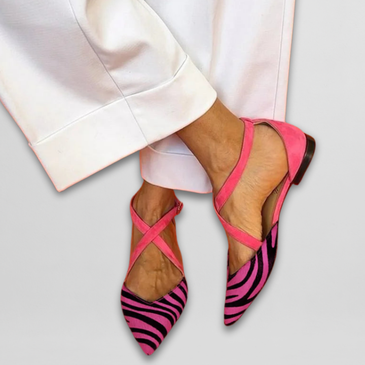 Isla™ | Ballet Flats with Strap