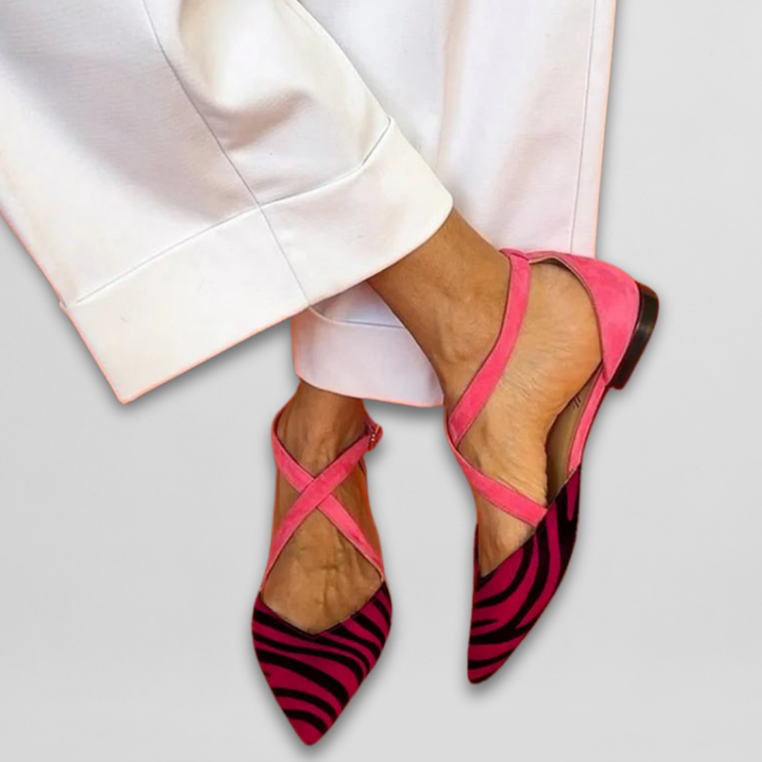 Isla™ | Ballet Flats with Strap