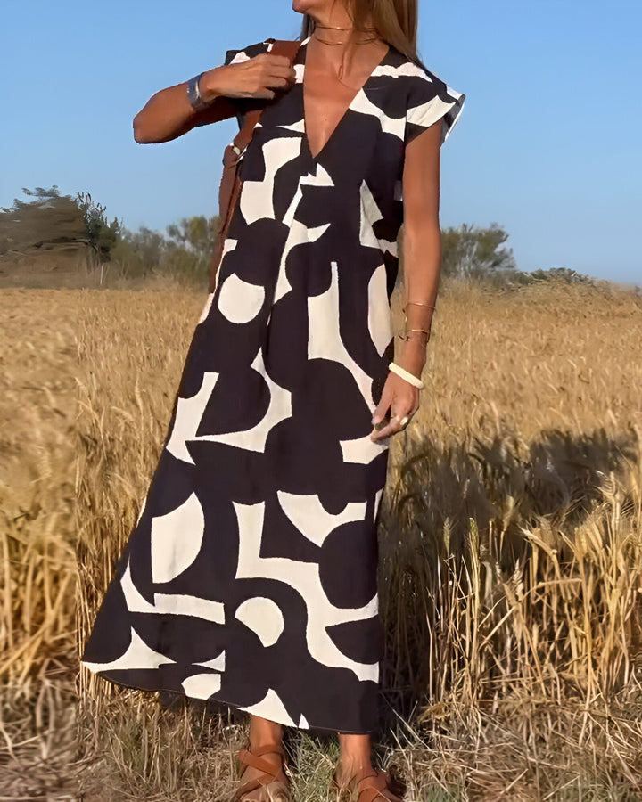 Aria™ – Stylish Printed Dress