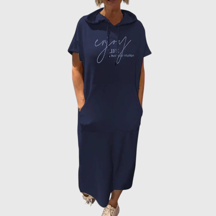 Angela - Relaxed Hoodie Dress