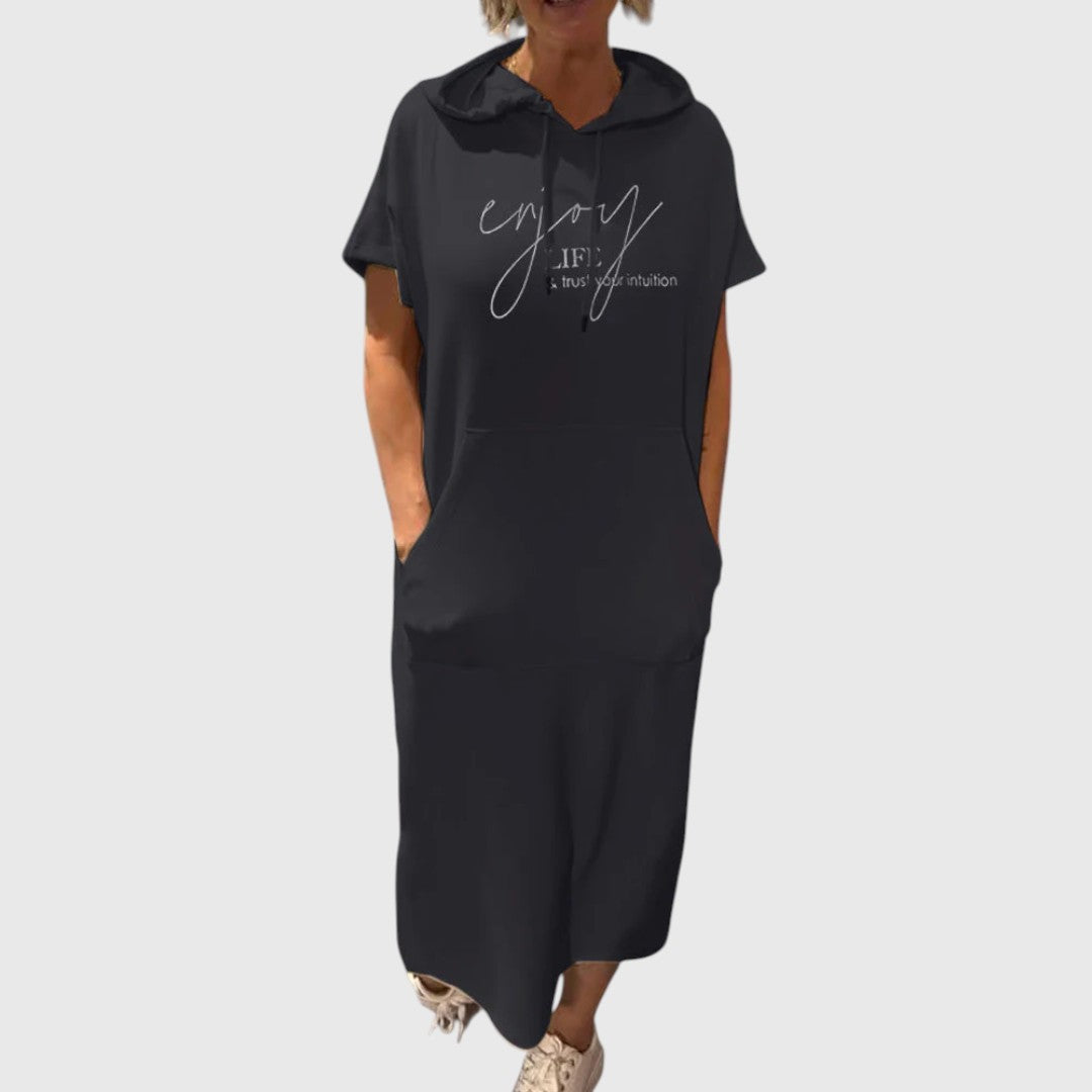 Angela - Relaxed Hoodie Dress