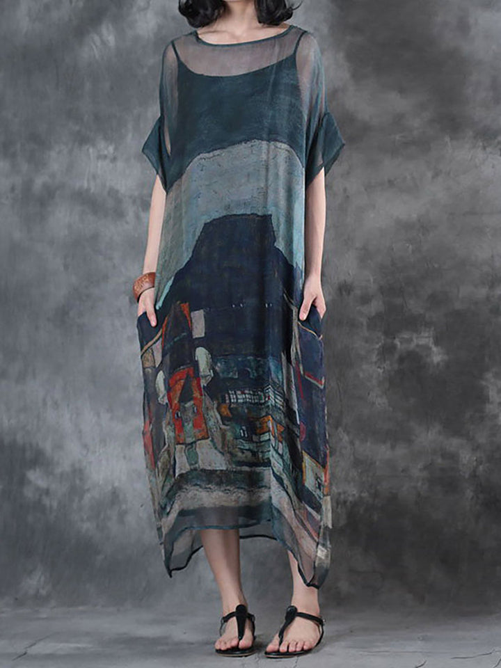 Classic Midi Dress by Edelgard