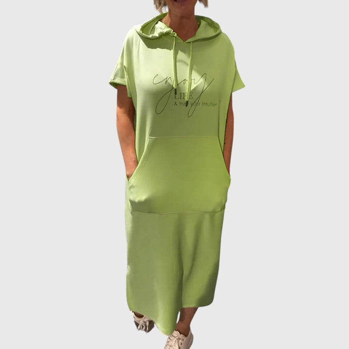 Angela - Relaxed Hoodie Dress