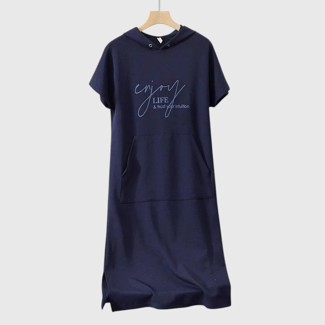 Angela - Relaxed Hoodie Dress