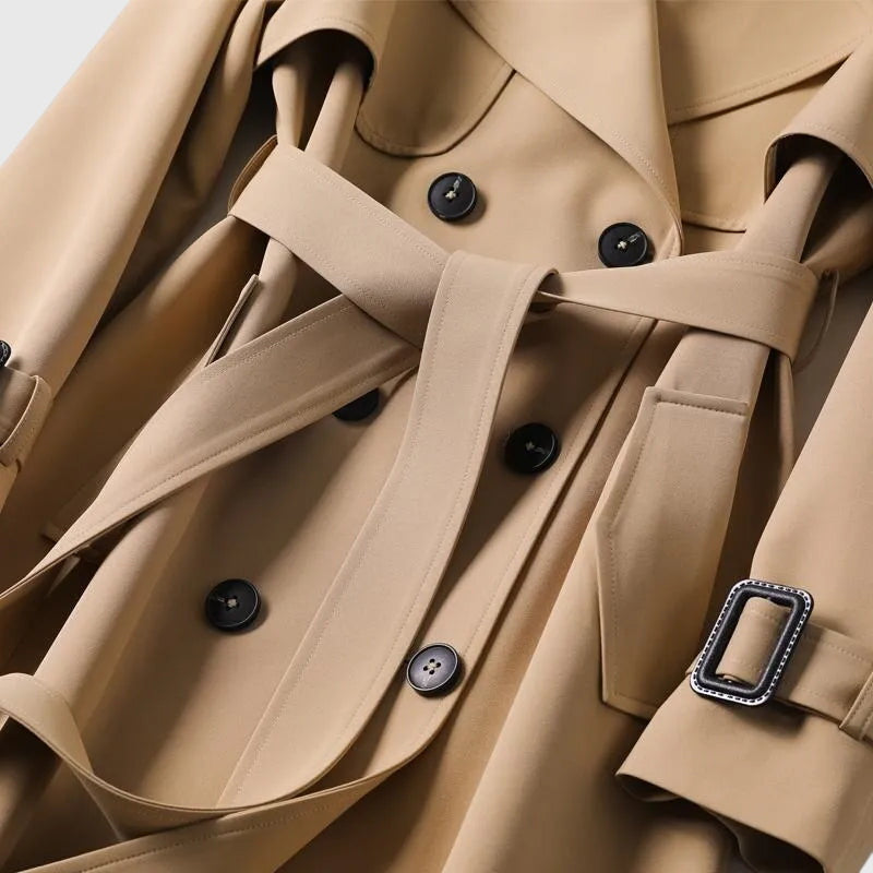 Amoura - Classic Belted Trench Coat