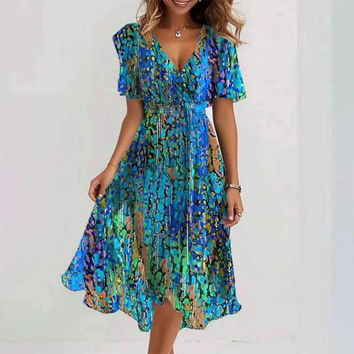 Arlina™ – Gracefully Chic Chiffon Dress