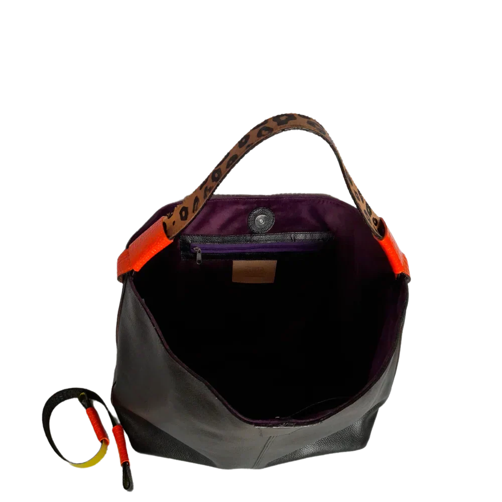 Addison Women's Black Leather Handbag