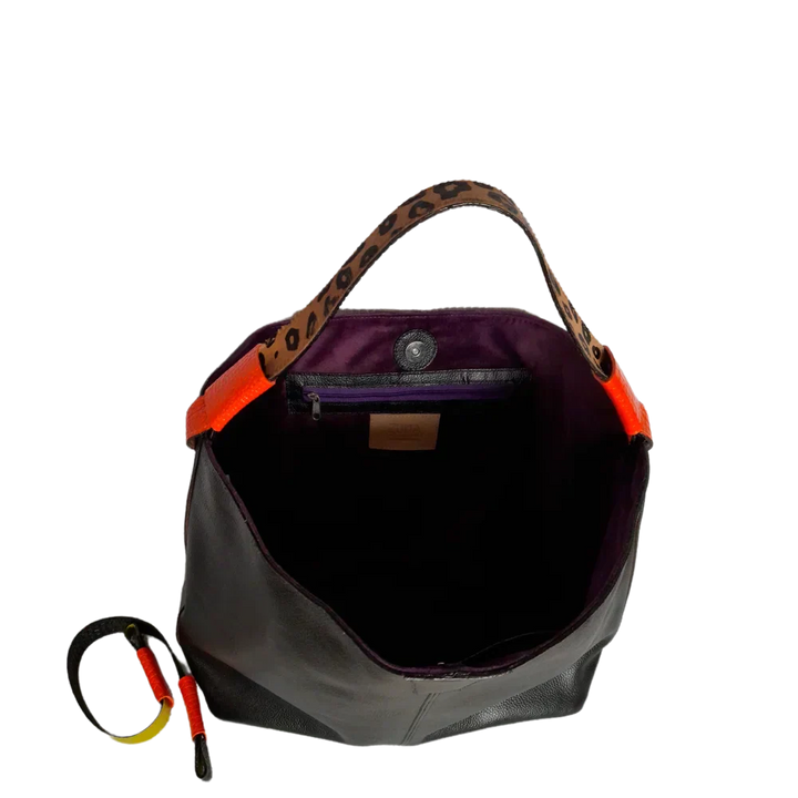 Addison Women's Black Leather Handbag