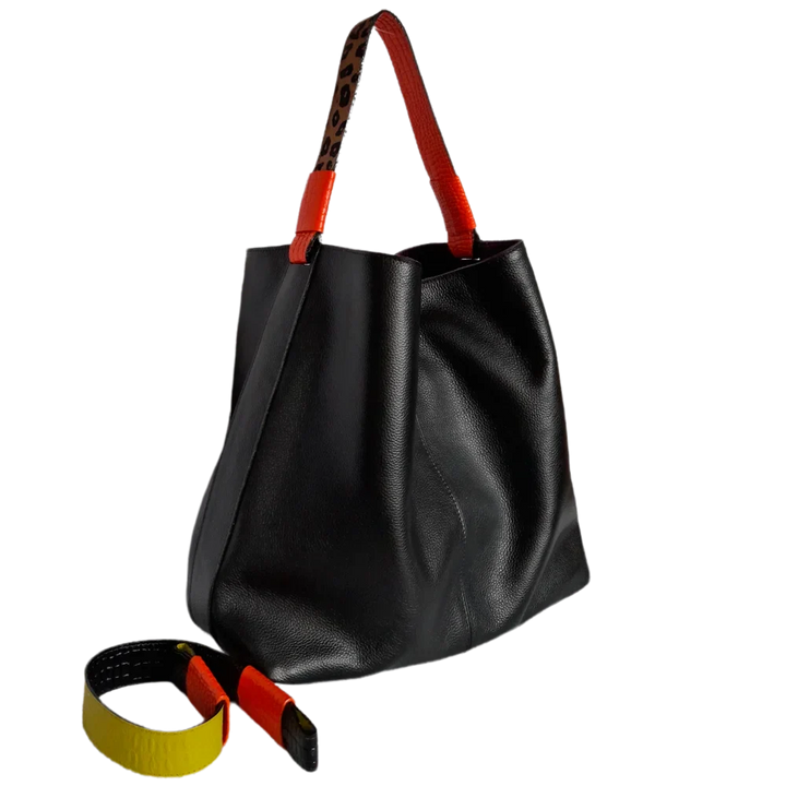 Addison Women's Black Leather Handbag