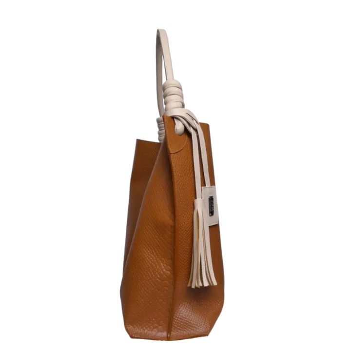 Fernanda Anaconda Leather Handbag for Women