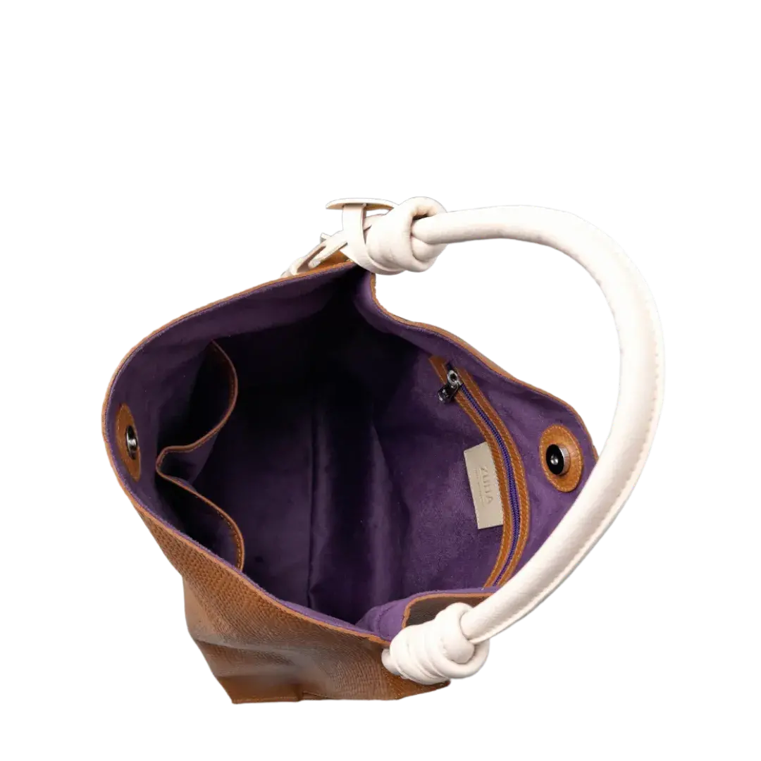 Fernanda Anaconda Leather Handbag for Women