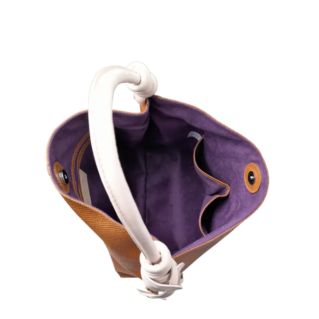 Fernanda Anaconda Leather Handbag for Women
