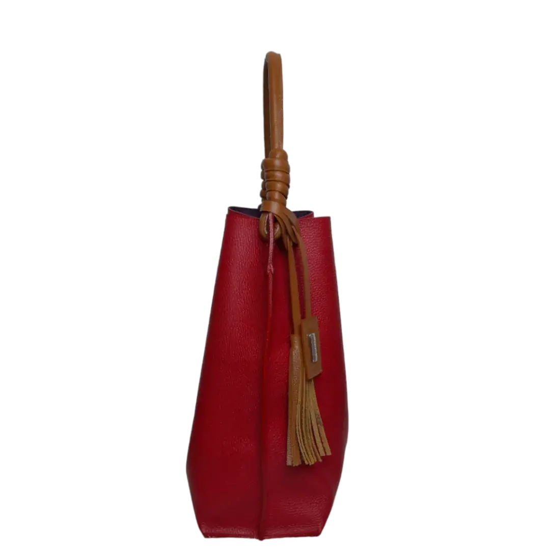 Fernanda Women's Red Leather Handbag