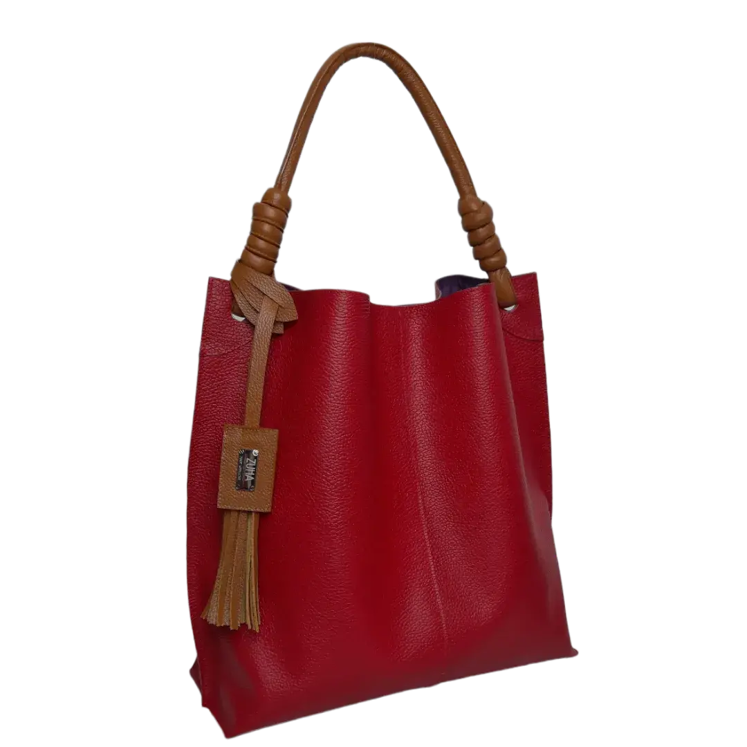 Fernanda Women's Red Leather Handbag